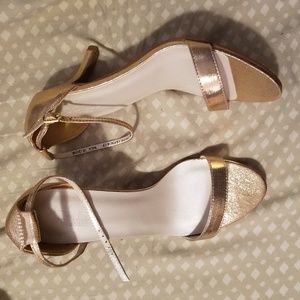 David's Bridal Nayomi Single Strap Sandle